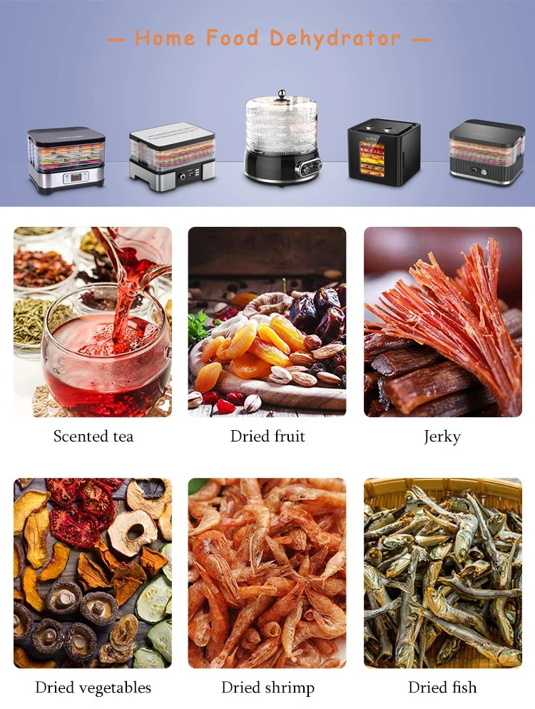 Meat Tea Vegetable Fruit Drying Machine Food Dehydrator