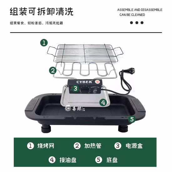 Electric Grills & Electric Griddles Raclette Indoor BBQ Grill